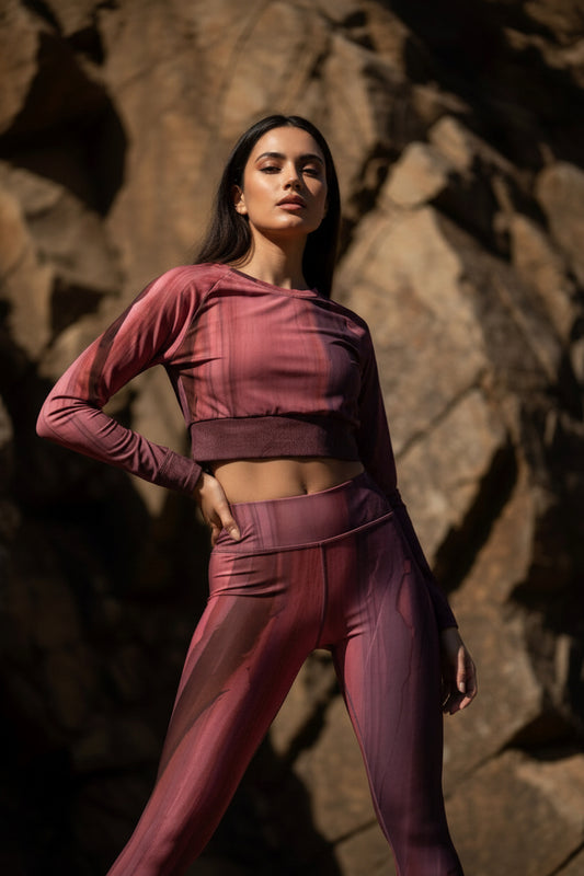 Mystic Elegant High-Waist Leggings – Luxury Wearable Art
A twilight-violet nature-phenomenon captured in flowing motion.
Unrepeatable. Atmospheric. Limited to 100 pieces worldwide.