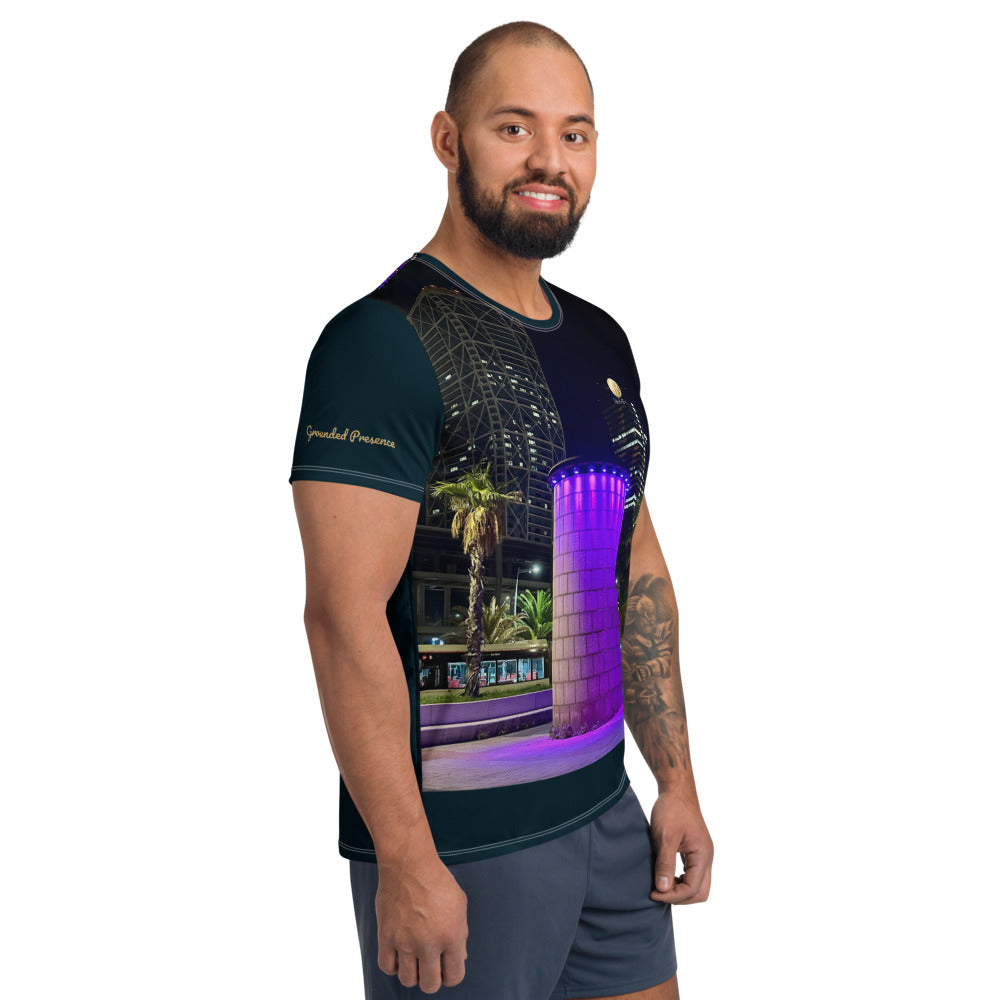 All in One Men's athletic t-shirt “Zum Ursprung” Authentic Presence Collection