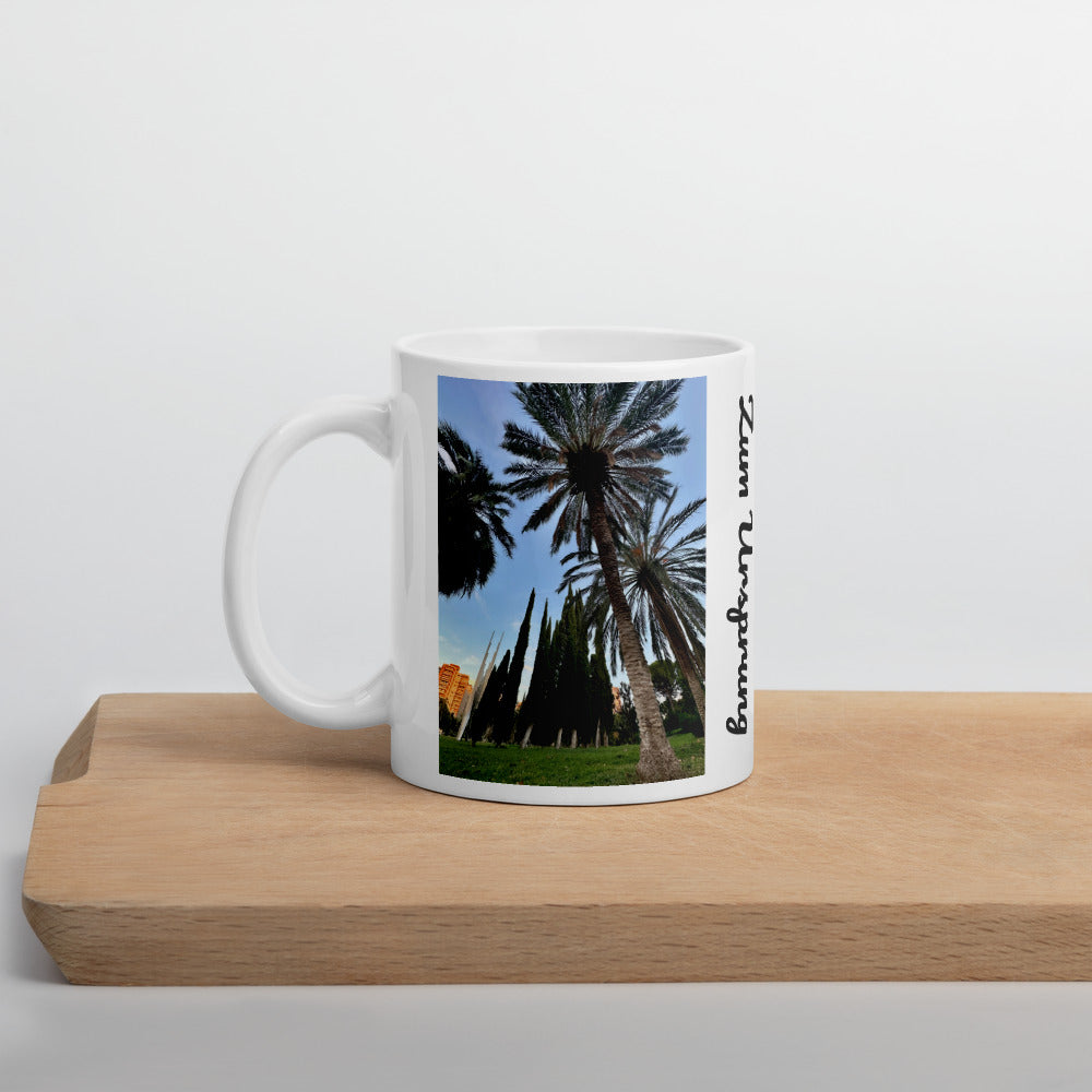 “Zum Ursprung” Cup – Palm Serenity (Authentic Presence Collection)