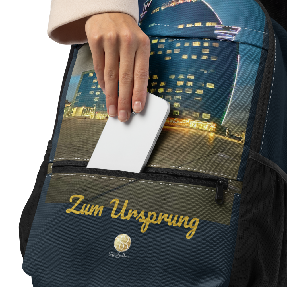 Allover Timless Backpack „Zum Ursprung“ Authentic Presence Collection