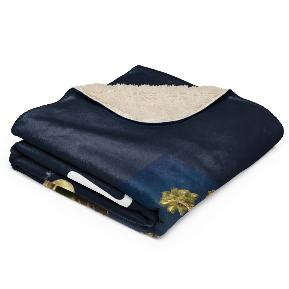 Fine Art Sherpa Blanket “Zum Ursprung” Authentic Presence Collection