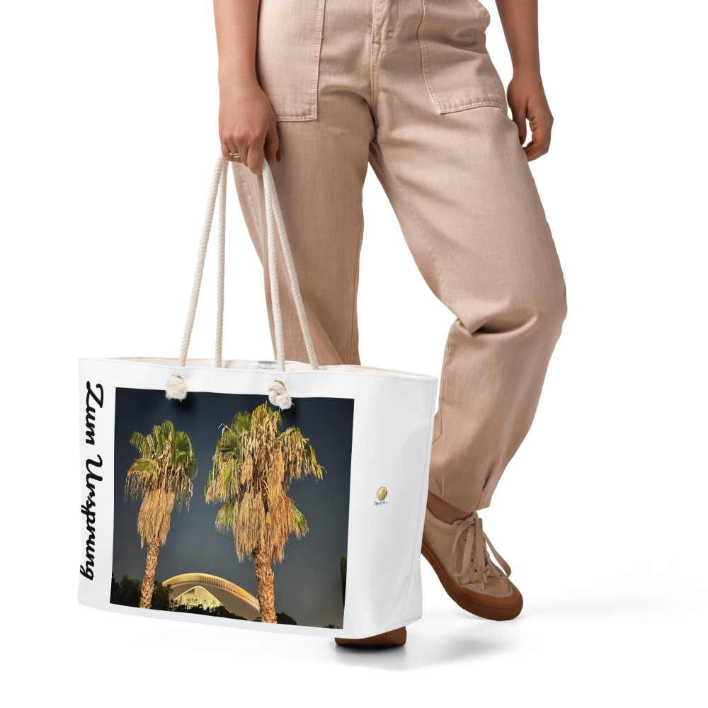 Oversized “Zum Ursprung” Bag – Authentic Presence Collection