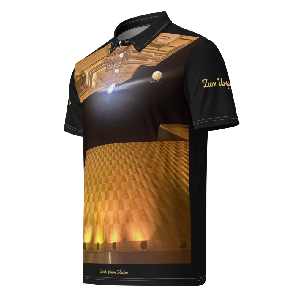 Slim Fit Men’s Polo Shirt – “Zum Ursprung” | Authentic Presence Collection