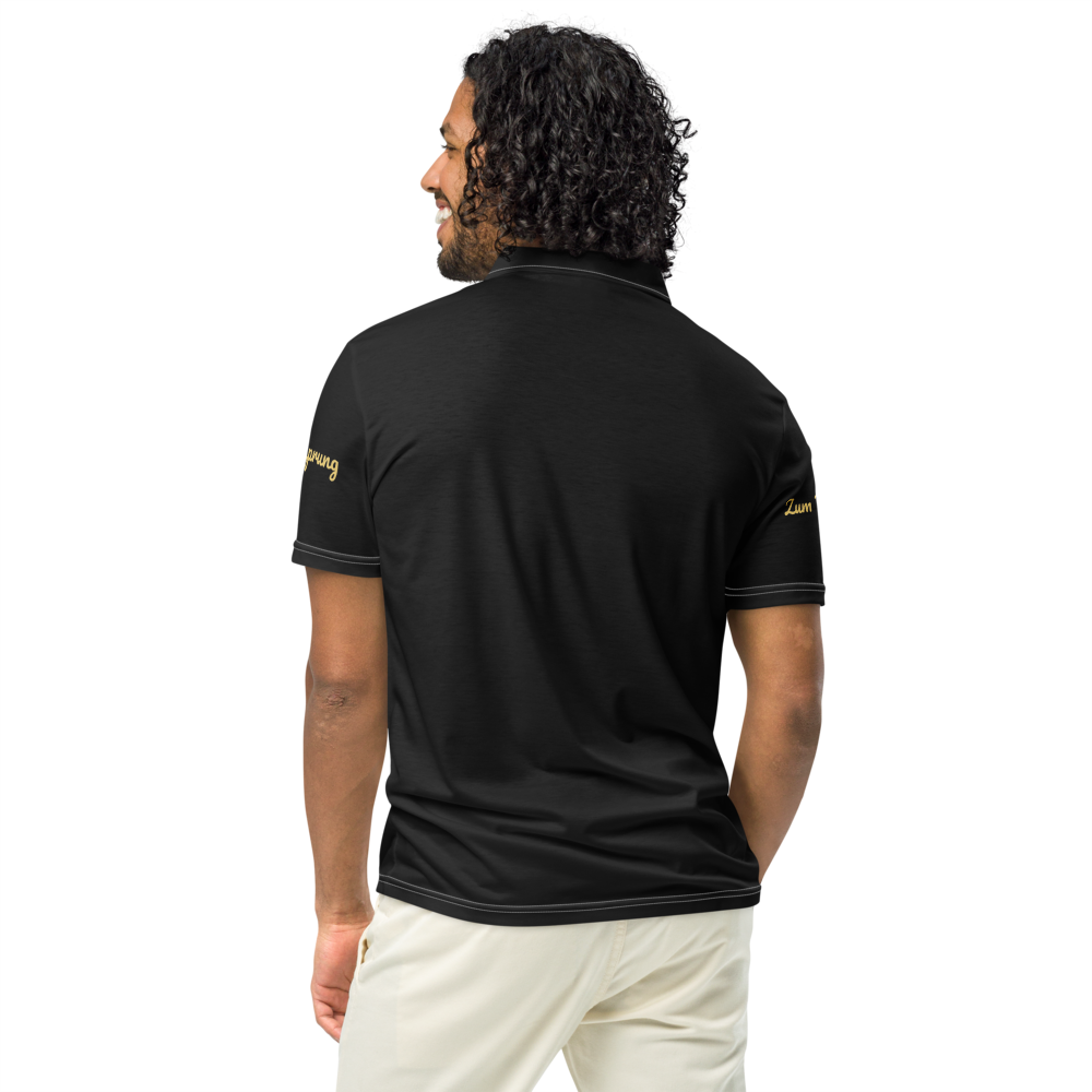 Slim Fit Men’s Polo Shirt – “Zum Ursprung” | Authentic Presence Collection