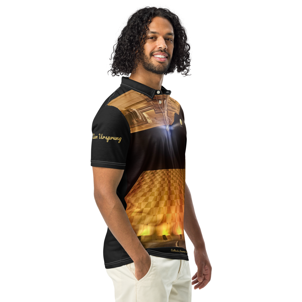 Slim Fit Men’s Polo Shirt – “Zum Ursprung” | Authentic Presence Collection