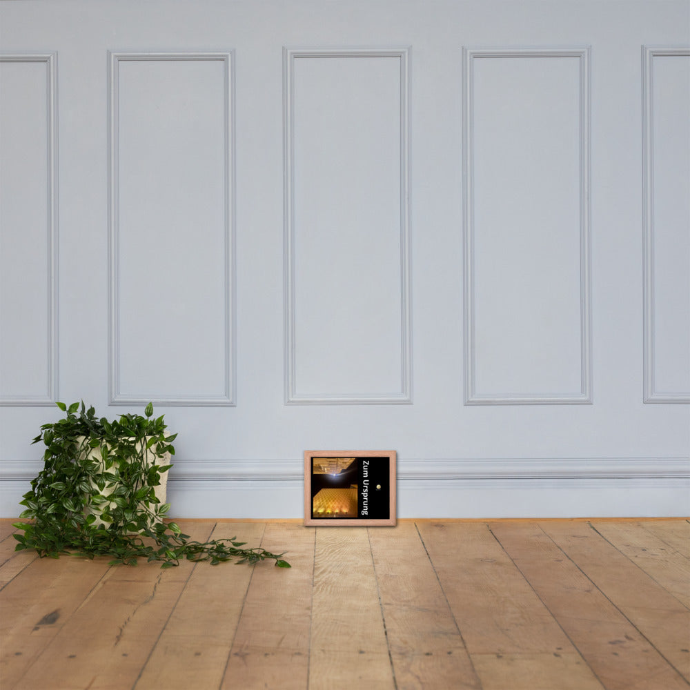 “Zum Ursprung” Poster – The Golden Axis (Authentic Presence Collection)