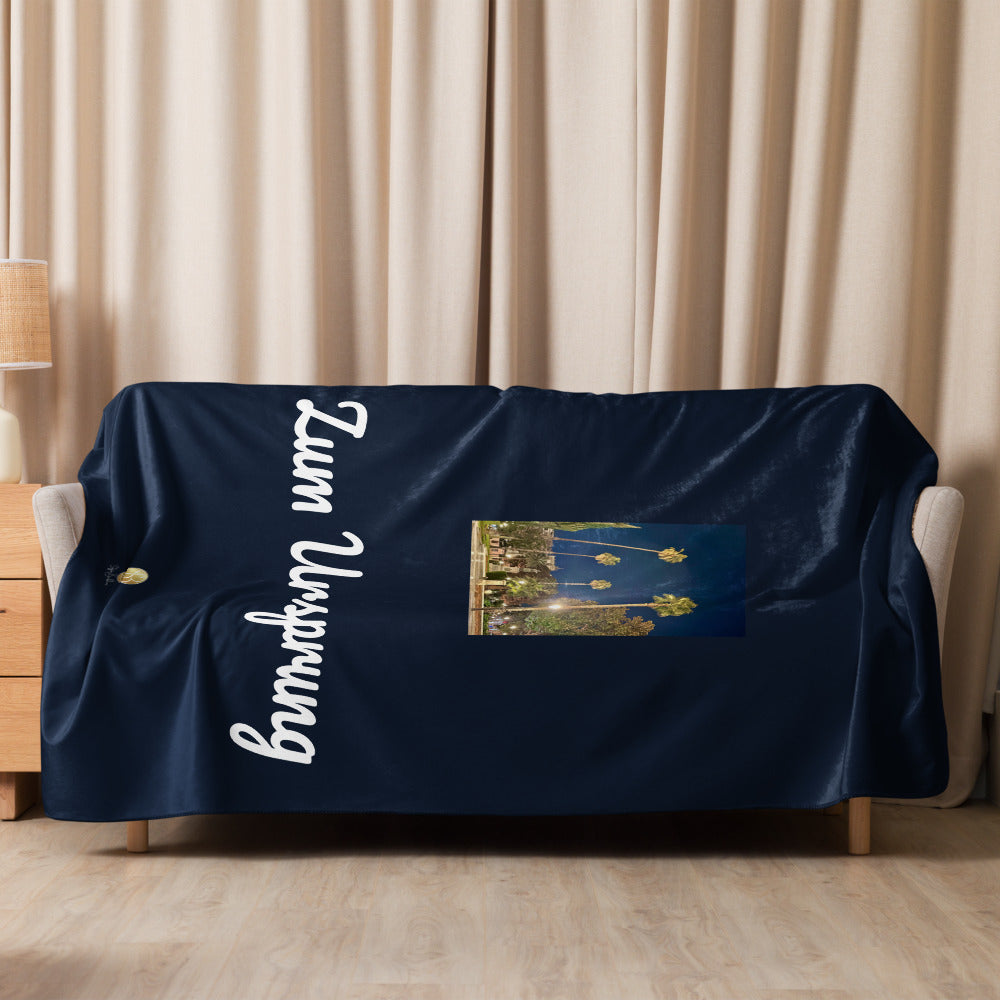 Fine Art Sherpa Blanket “Zum Ursprung” Authentic Presence Collection
