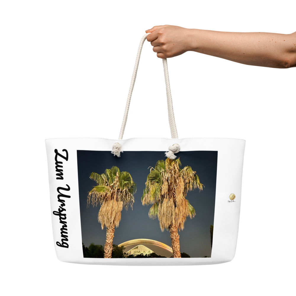 Oversized “Zum Ursprung” Bag – Authentic Presence Collection