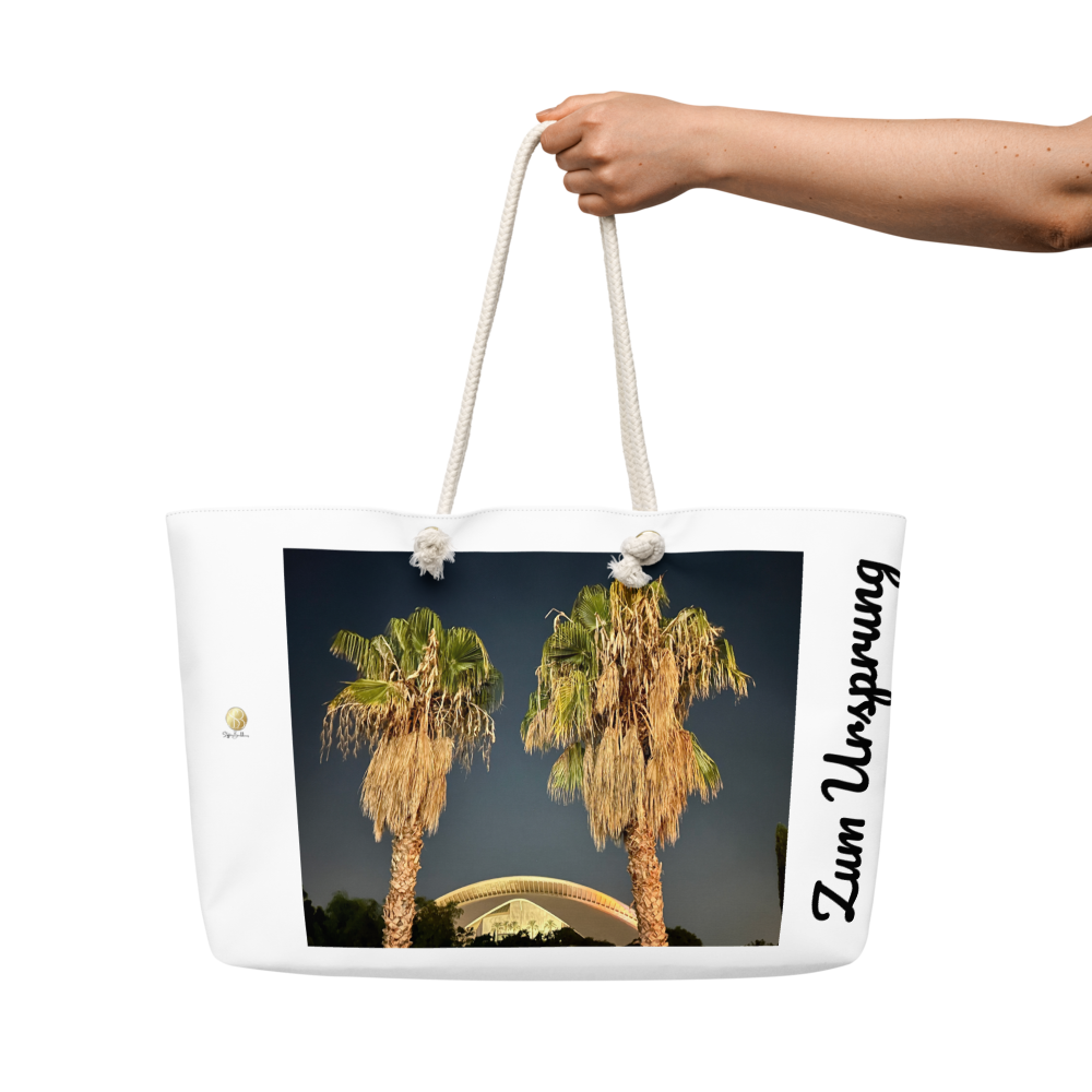 Oversized “Zum Ursprung” Bag – Authentic Presence Collection