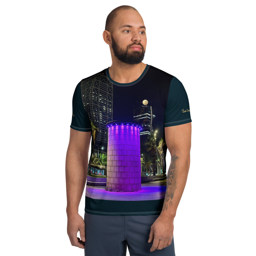 All in One Men's athletic t-shirt “Zum Ursprung” Authentic Presence Collection